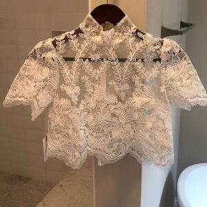 NWT Stone Cold Fox lace topper